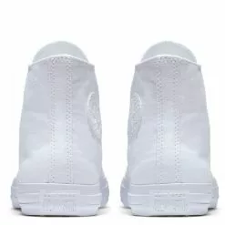 Converse Chuck Taylor All Star Mono Canvas High Top In White Monochrome -Outdoor Shoes Shop c o converse chuck taylor all star monochrome high top white 1u646 5 1100x