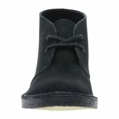 Clarks Women's Desert Boot In Black Suede -Outdoor Shoes Shop cl 26155524 1346 3 1100x