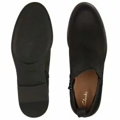 Clarks Women's Memi Zip In Black Leather -Outdoor Shoes Shop cl 26161654 1352 4 1100x