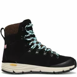 Danner Women's Arctic 600 Size Zip In Black/Spark Blue