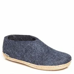 Glerups Shoe Leather Sole In Denim -Outdoor Shoes Shop dddd 1100x