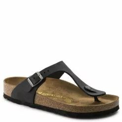 Birkenstock Women's Gizeh Oiled Leather In Black 12 Birkenstock Women's Gizeh Oiled Leather In Black -Outdoor Shoes Shop g i gizeh 845251 1 1100x