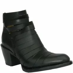 Getoutside Women's Lola Strappy Heel Boot In Black -Outdoor Shoes Shop g o gos 6 blk 2 1100x