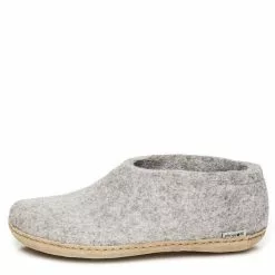 Glerups Shoe Leather Sole In Grey -Outdoor Shoes Shop ga01 1009 3 1100x