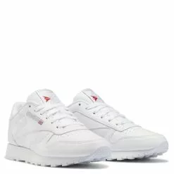 Reebok Women's Classic Leather In Cloud White/Cloud White/Pure Grey 3 -Outdoor Shoes Shop gy0957 2 1100x