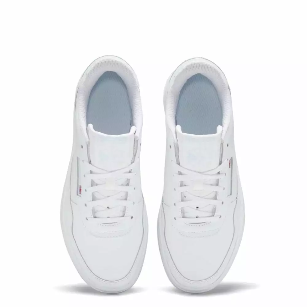 Reebok Women's Court Peak In Ftwr White/Glass Blue/Rbbr White 4 Reebok Women's Court Peak In Ftwr White/Glass Blue/Rbbr White - Image 2