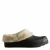 Hunter Women's Play Vegan Shearling Insulated Clogs In Black -Outdoor Shoes Shop ht wff1000rsp 1061 1 1100x