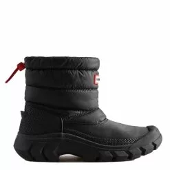 Hunter Women's Intrepid Insulated Short Snow Boots In Black