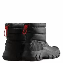 Hunter Women's Intrepid Insulated Short Snow Boots In Black -Outdoor Shoes Shop ht wfs2108wwu 1067 3 1100x