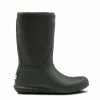 Hunter Women's Original Insulated Roll Top Sherpa Boots In Dark Olive -Outdoor Shoes Shop ht wft2052 1 1100x