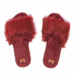 Malvados Women's Slumber Slipper In Merlot
