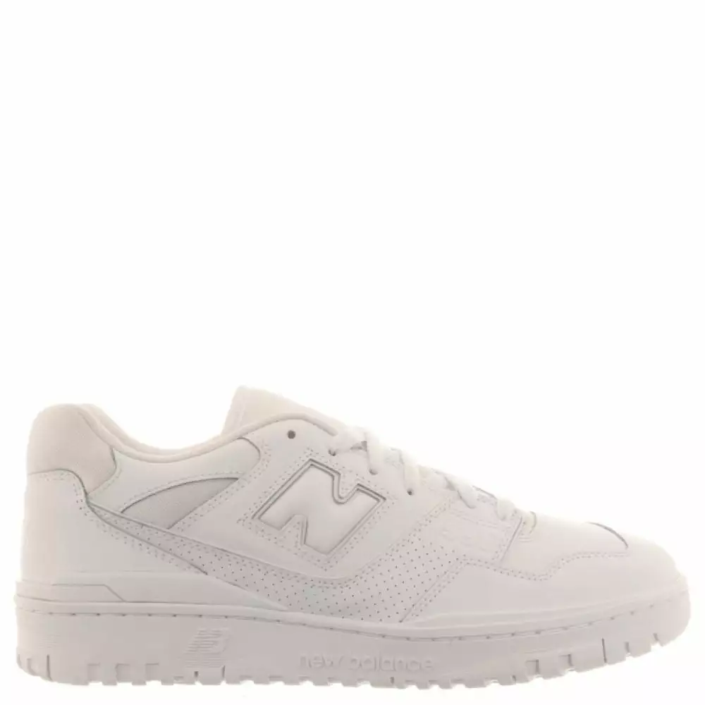 New Balance 550 In White With White And White 3 New Balance 550 In White With White And White