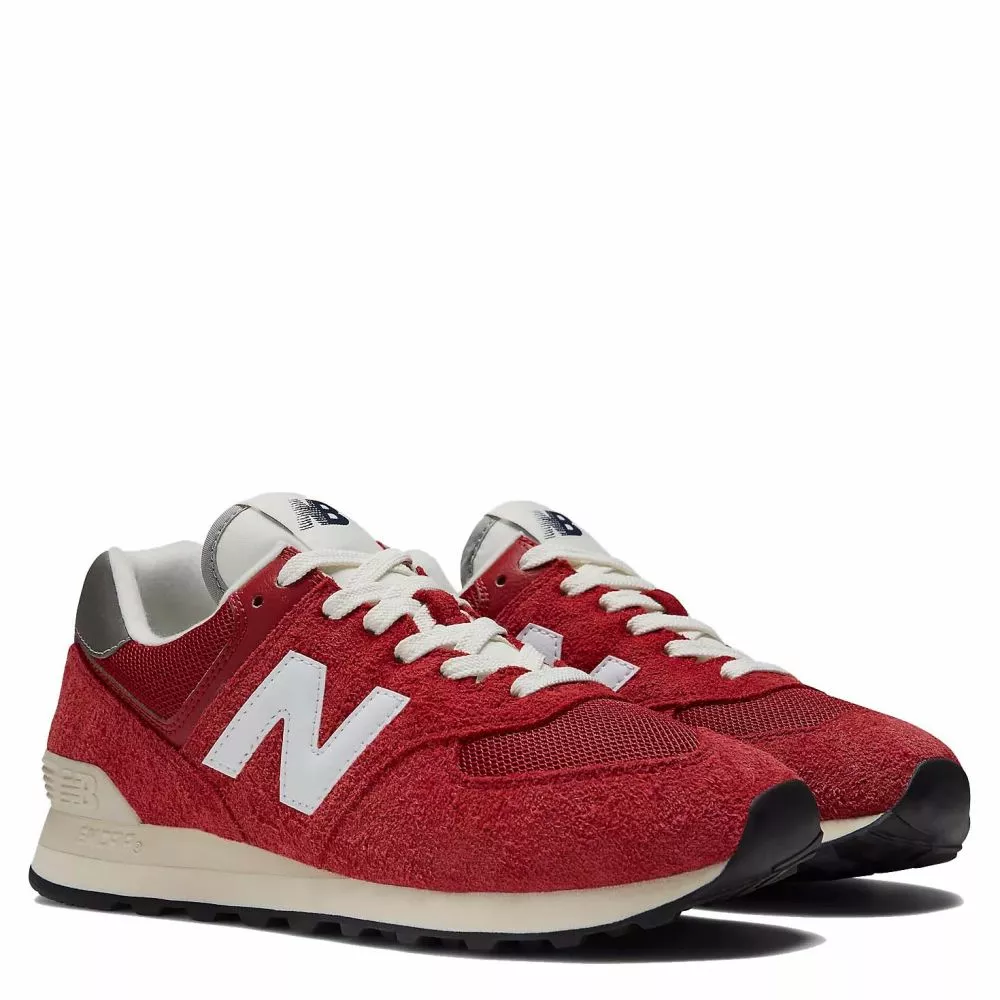 New Balance 574 In Varsity Red With White 4 New Balance 574 In Varsity Red With White - Image 2
