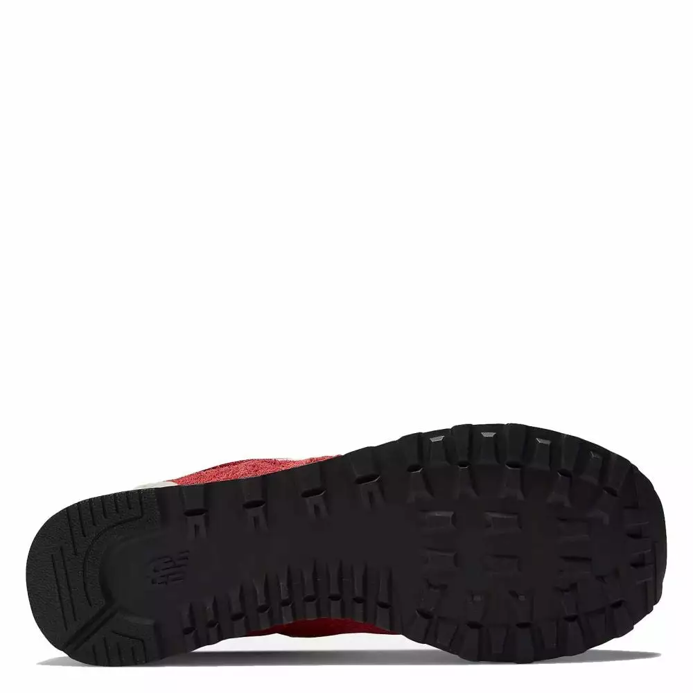 New Balance 574 In Varsity Red With White 5 New Balance 574 In Varsity Red With White - Image 3