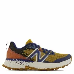 New Balance Women's Fresh Foam X Hierro V7 In Golden Hour With Moon Shadow And Red Clay