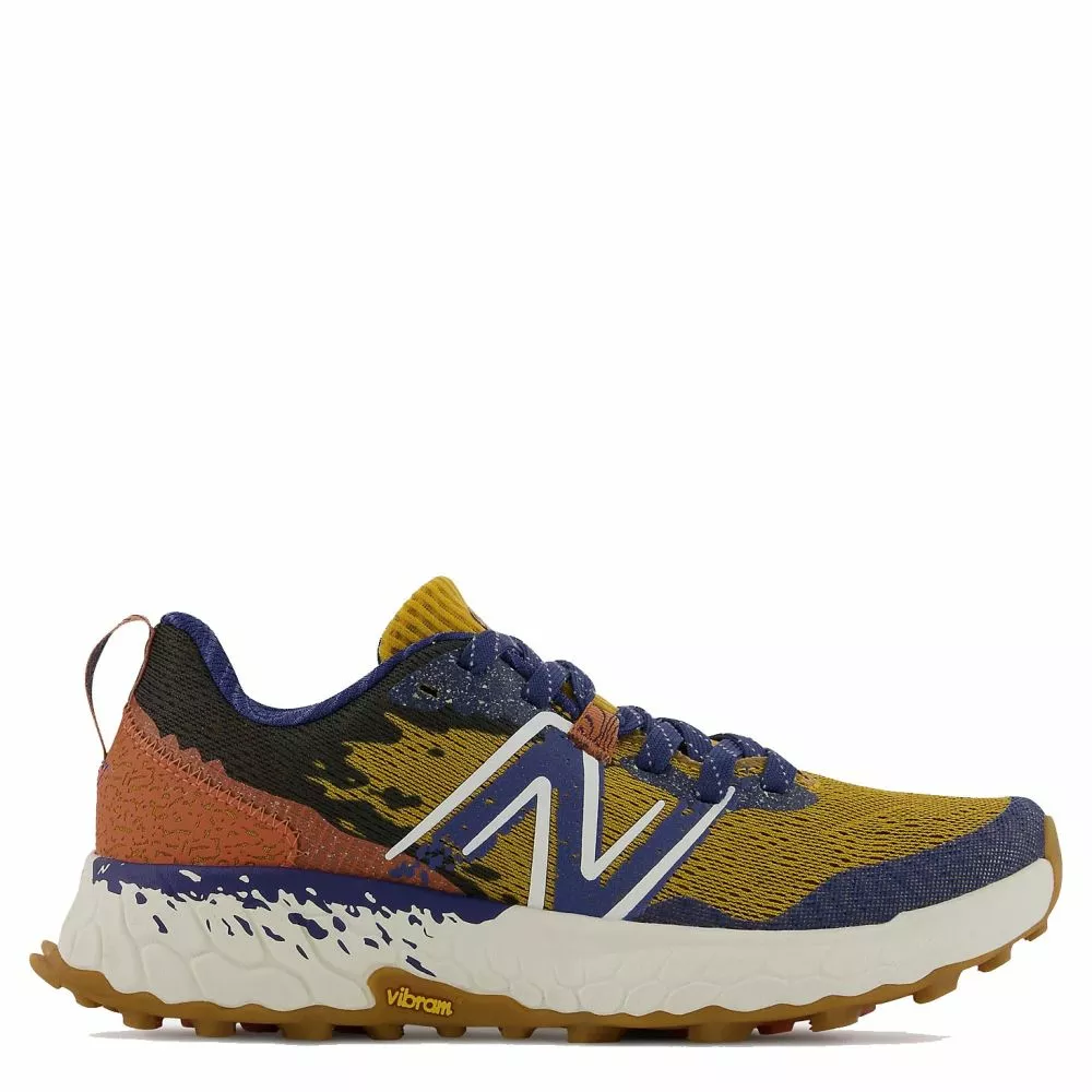 New Balance Women's Fresh Foam X Hierro V7 In Golden Hour With Moon Shadow And Red Clay 3 New Balance Women's Fresh Foam X Hierro V7 In Golden Hour With Moon Shadow And Red Clay
