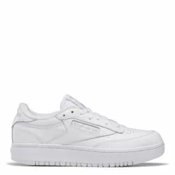 Reebok Women's Club C Double In Ftwr White/Ftwr White/Cold Grey 2