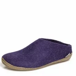 Glerups Women's Open Heel Leather Sole In Purple -Outdoor Shoes Shop slip le pu 1032 4 1 1100x