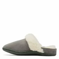 Sorel Women's Nakiska Slide II Slipper In Quarry/Grill -Outdoor Shoes Shop so 1902881053 1197 3 1100x