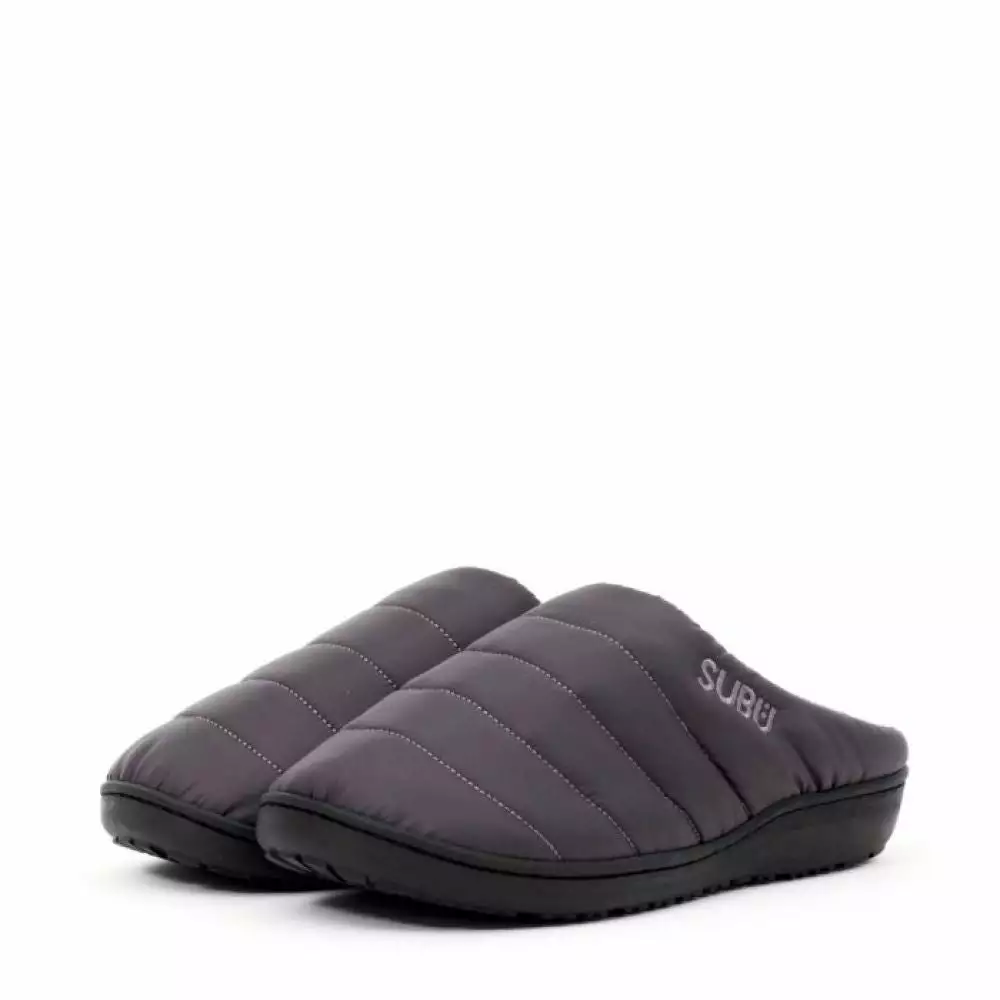 SUBU Slipper In Steel Grey 3 SUBU Slipper In Steel Grey