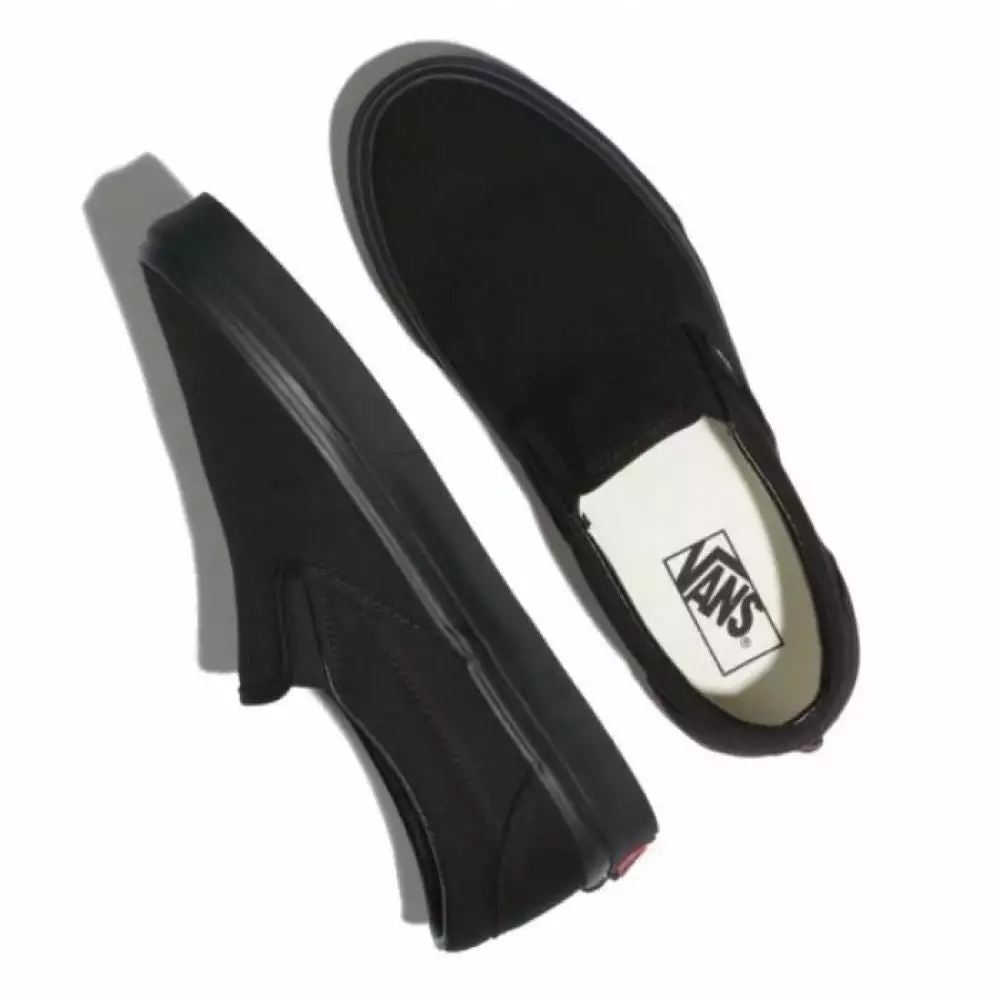 Vans Slip-On In Black/Black 4 Vans Slip-On In Black/Black - Image 2