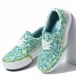 Vans Women's Era Stacked In Wavy Daze Tile Blue -Outdoor Shoes Shop vn 0a4btoce5 4250 4 1100x