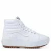 Vans Women's Sk8-Hi Canvas Stacked In True White -Outdoor Shoes Shop vn 0a4btwl5r 4240 1 1 1100x