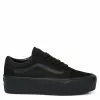 Vans Women's Old Skool Stackform In Suede/Canvas Black/Black -Outdoor Shoes Shop vn 0a7q5mbka 4232 1 1100x