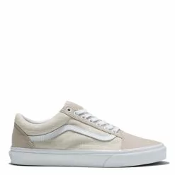 Vans Summer Linen Old Skool In Natural