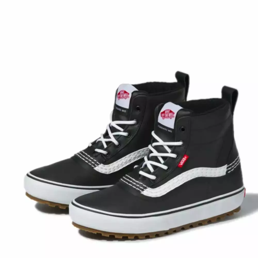 Vans Standard Mid Snow MTE In Black/White 4 Vans Standard Mid Snow MTE In Black/White - Image 2