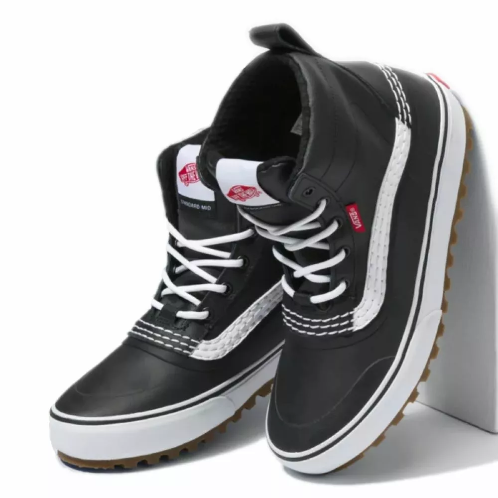 Vans Standard Mid Snow MTE In Black/White 5 Vans Standard Mid Snow MTE In Black/White - Image 3