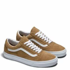 Vans Pig Suede Old Skool In Tobacco Brown -Outdoor Shoes Shop vn0a5krstbn alt1 1100x