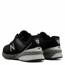 New Balance Women's Made In US 990v5 In Black With Silver -Outdoor Shoes Shop w990bk5 3 1100x