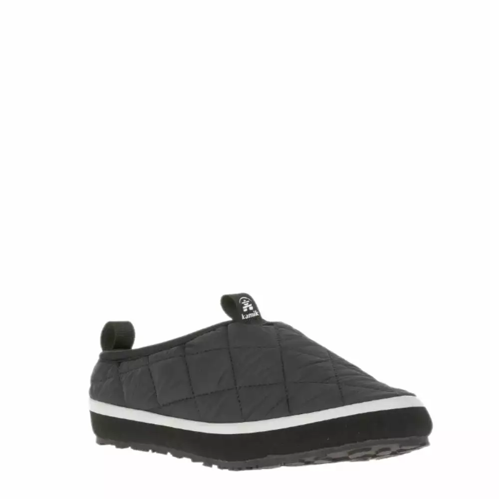Kamik Women's Puffy Slipper In Black 4 Kamik Women's Puffy Slipper In Black - Image 2