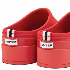 Hunter Women's Play Clogs In Red 10 Hunter Women's Play Clogs In Red -Outdoor Shoes Shop wff1002rma red 1053 4 1100x