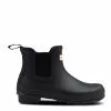 Hunter Women's Original Insulated Chelsea Boots In Black -Outdoor Shoes Shop wfs1003rma 1100x