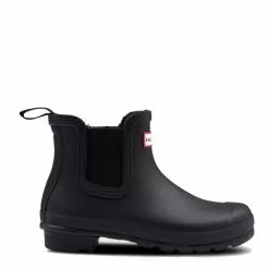 Hunter Women's Original Insulated Chelsea Boots In Black