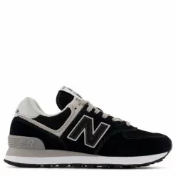 New Balance Women's 574v3 In Black With White