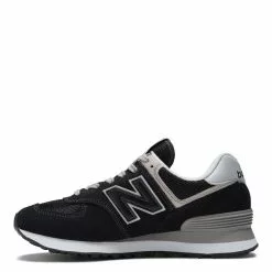 New Balance Women's 574v3 In Black With White 9 New Balance Women's 574v3 In Black With White -Outdoor Shoes Shop wl574evb 3 1100x