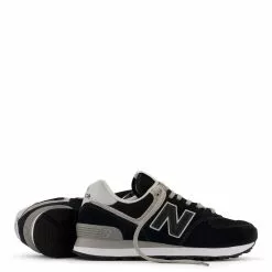 New Balance Women's 574v3 In Black With White 10 New Balance Women's 574v3 In Black With White -Outdoor Shoes Shop wl574evb 4 1100x